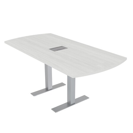 Skutchi Designs 33.5 in W, 69.5 in L, 29 in H, Engineered Wood Top, White HAR-AREC-34X70-T-ELEC-WHCYPRESS